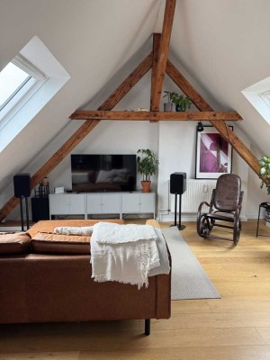 Moderne Maisonette-Wohnung mit Einbauküche und tollem Ausblick