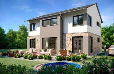 Großes Grundstück, planbares exklusives Haus, hier wird Wohnen zum Erlebnis!