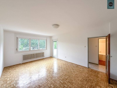 Wohnung in Grünruhelage mit Loggia, mitten in der Südstadt!