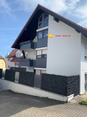 Modernisierte 3,5-Zimmer-Wohnung mit Balkon in Pforzheim