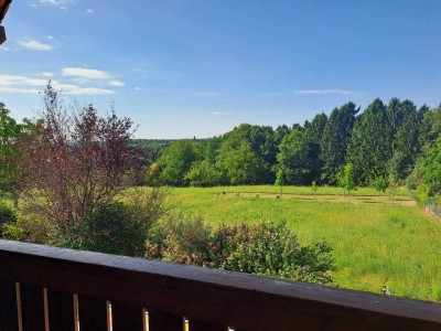 Schöner Ausblick, sonnige 2ZI mit Balkon und Garten, Klimaanlage und Parkplatz