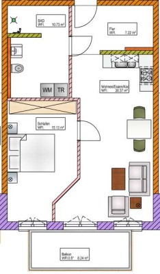 Ihr neues, barrierefreies Zuhause  Wohnung 5