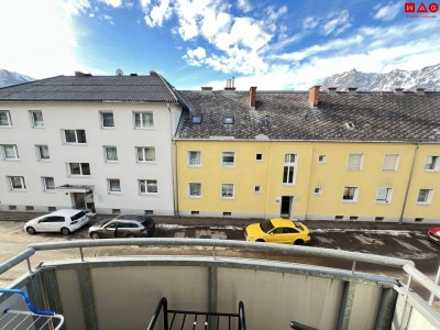 Gemütliche 3-Zimmer-Wohnung mit Balkon und Bergblick in Eisenerz!