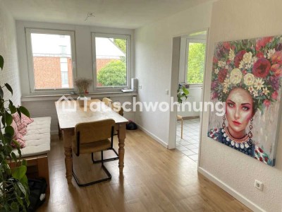 Tauschwohnung: Helle Wohnung mit 4,5 Zimmern und Gemeinschaftsgarten