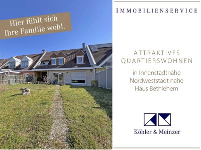 Ansprechendes Quartierwohnen im EFH nahe Haus Bethlehem * ideal für Familien * Stadtbahn-Nähe