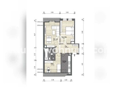 Tauschwohnung: WG geeignet 3-Raumwohnung