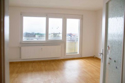 Großer Balkon mit Weitblick.