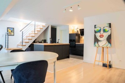 Sanierte Maisonette-Wohnung im grünen Buer