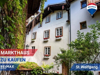 Historisches Markthaus von 1613 im Herzen von St. Wolfgang! Garantierter Ferien- oder Zweitwohnsitz!