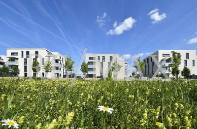 Ohne Käuferprovision:
Barrierefreie 3-Zimmer-ETW mit Balkon, EBK, FBH und Option auf TG-Stellplatz