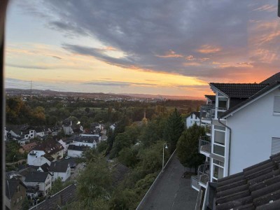 Moderne DG-Wohnung mit traumhaftem Rheinblick