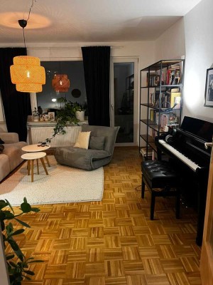 Möblierte, helle 2-Zimmer-Wohnung mit Südbalkon in Bonn-Endenich zur Zwischenmiete