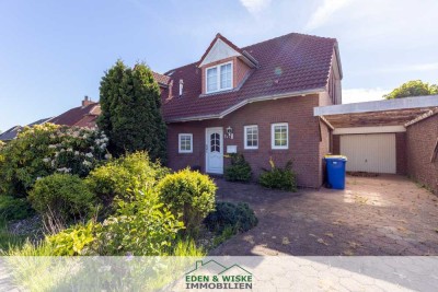 GEPFLEGTE DOPPELHAUSHÄLFTE MIT GARAGE UND CARPORT!