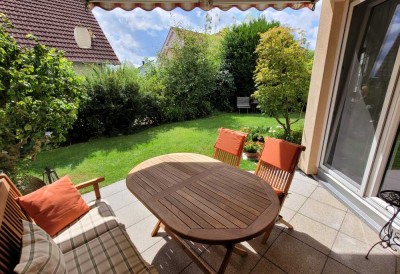 Sonnige 4-Zimmerwohnung mit Garten und 30 qm Keller / HWR in Hettstadt