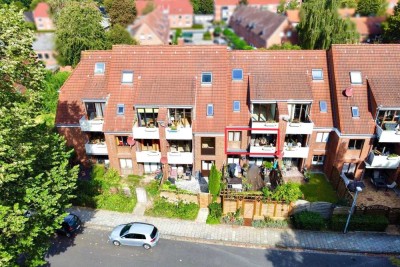 Gut vermietete Etagenwohnung mit Garage in zentraler Lage