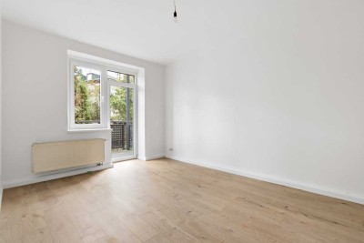 Sanierte 3-Raumwohnung mit Balkon in der Delitzscher Straße!