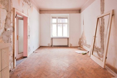 Leerstehende 2-Zimmer-Wohnung | sanierungsbedürftig | direkt bei der U-Bahn-Station Thaliastraße