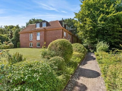 3-Zimmer-Hochparterre-Wohnung mit gemütlicher Terrasse in ruhiger Lage am Kupferteich in HH-Farmsen