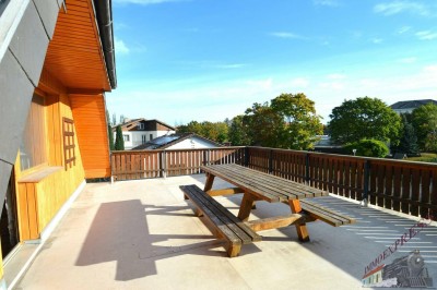 Einfamilienhaus - zentrale Ruhelage - 45 m² Dachterrasse - Dachbodenausbau