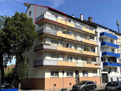 Helle 2-Zimmer-Wohnung mit 2 Balkonen