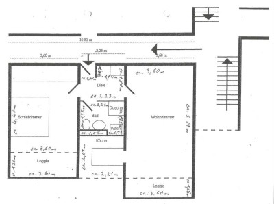 Helle 2-Zimmer-Wohnung mit Balkon im Norden von Kaarst