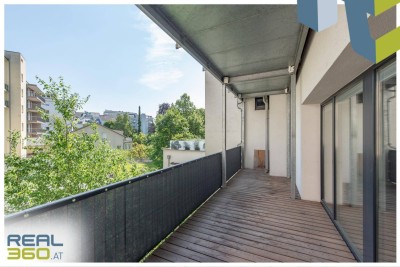 Innenstadt Linz | Single- oder Pärchenwohnung mit großer Terrasse