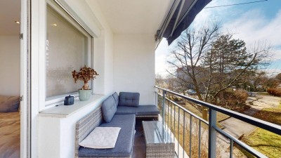 Topsanierte Wohnung mit Balkon - nur 5 Minuten zur Wiener Stadtgrenze!