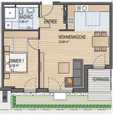 Erwarten Sie hohe Lebensqualität? Dann Neubau! (Wohnung 4.03)