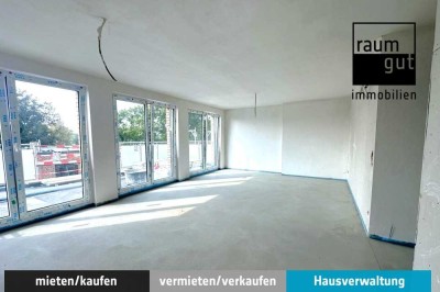 Modernes Wohnen mit Rheinblick:  2-Zimmer-Neubauwohnung mit Terrasse in Düsseldorf Kaiserswerth