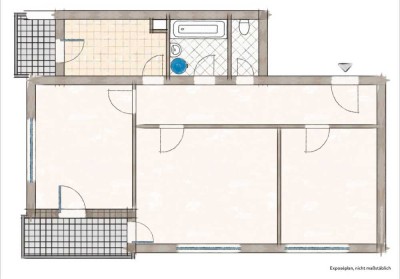 Helle 3-Zi. Wohngemeinschaft im Grünen mit 2 Balkonen & Aufzug - Perfekt zum Wohlfühlen!