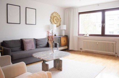 Helle 2-Zimmer Wohnung mit Balkon im 2. OG in Hannover-Anderten MÖBLIERT