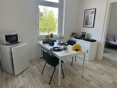 Moderne Monteurwohnung in Duisburg-Neudorf – für 2 Personen, voll möbliert, zentrale Lage