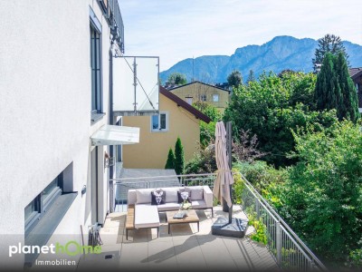 Exklusives Terrassenjuwel im Zentrum mit Garage!