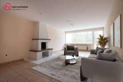 Tolle ❤️ Wohnung: Neue Fenster, Kamin & riesiger Balkon
