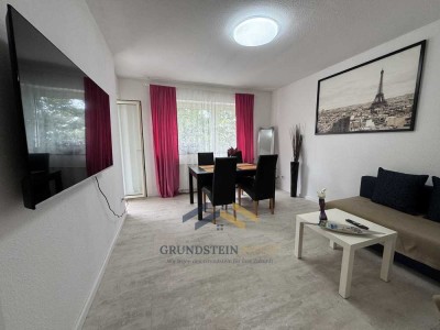Möblierte 2-Zimmer-Wohnung mit Balkon in begehrter Lage von Benrath