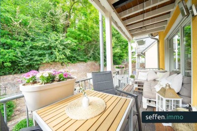 Vermietete 3-Zimmer-Wohnung mit Garage und Balkon in Pulheim-Stommeln mit Wärmepumpe