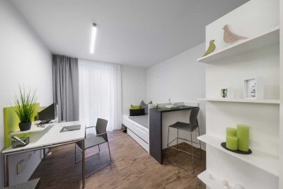 Einzimmerwohnung im Studentenwohnheim 522 – zentrale Lage