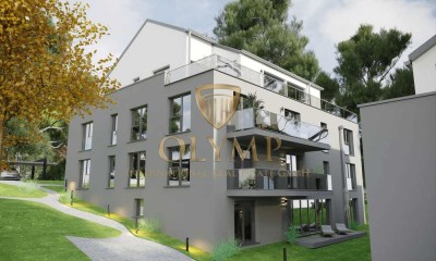 Modernes 5-Familienhaus (KfW 40), schlüsselfertig, mit Blick auf die Weinberge bei Landau.
