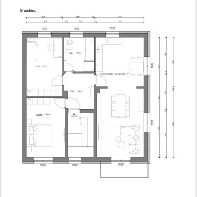 Erstbezug nach Sanierung mit Balkon: Exklusive 3-Raum-Wohnung mit geh. Innenausstattung in Neusäß