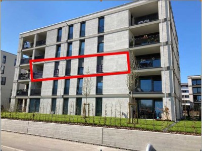 3-Zi-Neubauwohnung mit Loggia in begehrter Lage von Scharnhauser Park