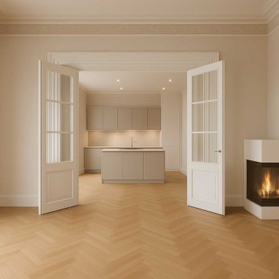 Luxus-Altbauwohnung mit 3 Balkonen