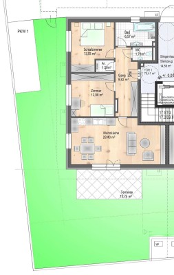 Stilvolles Zuhause mit großem Herz – 3 Zimmer – 112 m² Eigengarten – mitten in Grün – Süd – Ost Ausrichtung - hochwertig ausgestattet