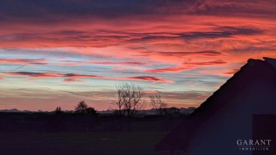 Obergünzburg - Außenbereich: Wohnen in attraktiver Randlage umgeben von Wiesen und Bergblick dazu!!!