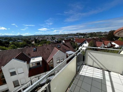 Attraktive 4-Zimmer-Wohnung mit Balkon und EBK in Wernau (Neckar)
