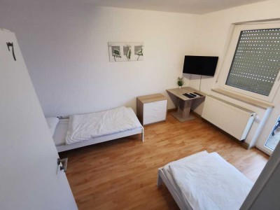 NUR UNTERNEHMER/ FIRMEN - Monteurunterkunft in Weißenhorn / Zimmer ab 35,00 Euro pro Tag und Person