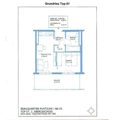 Nur für Anleger - vermietete 2-Zimmer-Wohnung mit großem Balkon! Kaufpreis exkl. MwSt.!