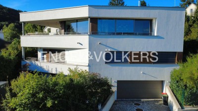 Zukunftsorientiertes, architektonisches Meisterwerk mit 360° Blick in Klosterneuburg