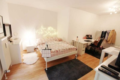 Ruhige 1-Zimmer-Wohnung mit Terrasse und eigenem Gartenanteil!