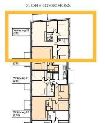 NEUBAU barrierefreie 4-Zi. Whg, 2.OG