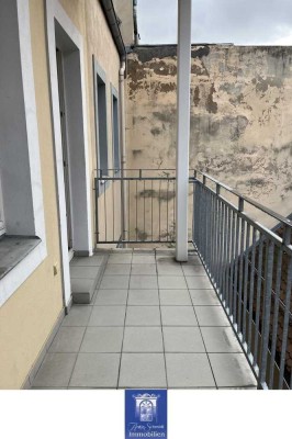 Gemütliche 2-Zimmerwohnung mit großem Balkon in zentraler Lage in Bautzen!